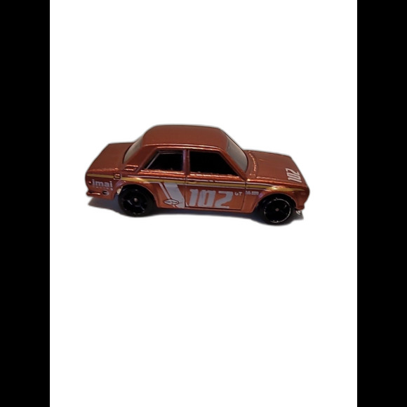 Hot Wheels Datsun 510 Bluebird Copper 102 diecast 1:64 - Picture 1 of 16